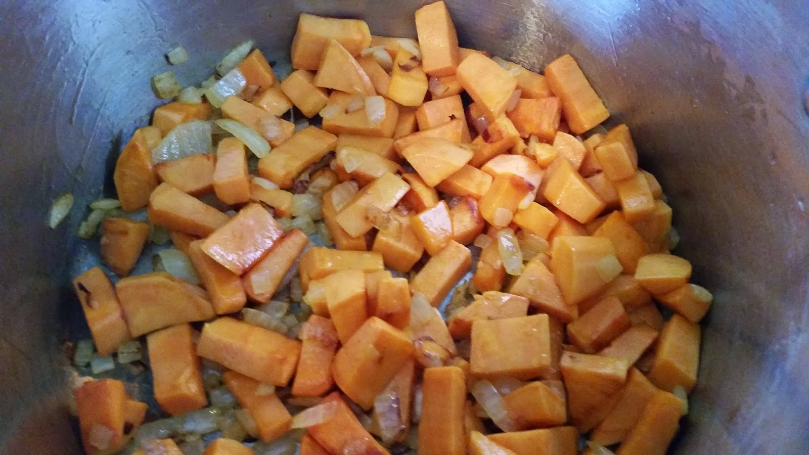 Happy Body Happy Life Sweet Potato and Black Bean Chili to Calm